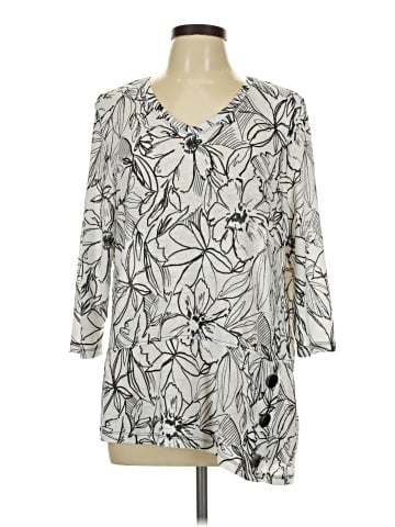 Onque Casuals 3/4 Sleeve Blouse (view 1)