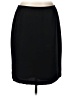 Le Suit 100% Polyester Solid Black Casual Skirt Size 12 - photo 1