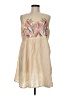 Shein Tropical Tan Cocktail Dress Size 8 - photo 1