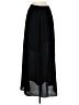 Banana Republic 100% Polyester Solid Black Formal Skirt Size 0 - photo 2