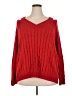 Shein Curve 100% Acrylic Red Pullover Sweater Size 18 Plus (3) - photo 1
