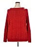 Shein Curve 100% Acrylic Red Pullover Sweater Size 18 Plus (3) - photo 2