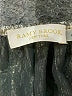 Ramy Brook Metallic Silver Gold Long Sleeve Silk Top Size XS - photo 7