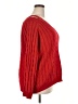 Shein Curve 100% Acrylic Red Pullover Sweater Size 18 Plus (3) - photo 4