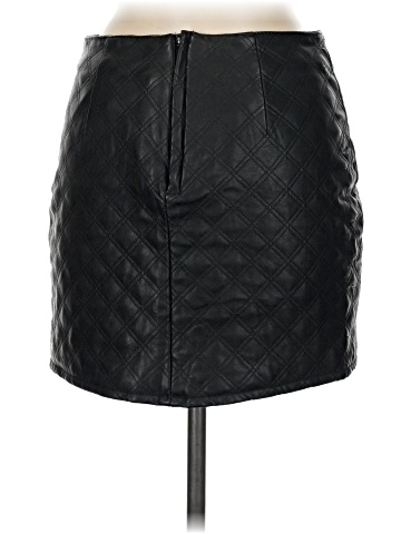 Divided by H&M Faux Leather Skirt (view 2)