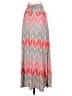 Moa U.S.A. Chevron-herringbone Silver Pink Casual Skirt Size M (estimated) - photo 1