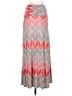 Moa U.S.A. Chevron-herringbone Silver Pink Casual Skirt Size M (estimated) - photo 2