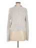 Claiborne 100% Acrylic Silver Turtleneck Sweater Size M (estimated) - photo 1