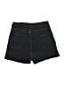 Unbranded Solid Black Gray Denim Skirt Size S - photo 2