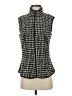 Coldwater Creek Houndstooth Black Vest Size S - photo 1