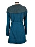Elevenses Teal Wool Coat Size 8 - photo 2