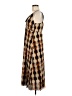 CAbi 100% Polyester Argyle Brown Casual Dress Size M - photo 5