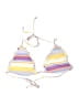 Unbranded Stripes Yellow Swimsuit Top Size L (estimated) - photo 1