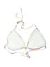 Unbranded Stripes Yellow Swimsuit Top Size L (estimated) - photo 2