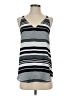 Ann Taylor LOFT 100% Polyester Gray Sleeveless Top Size S - photo 1
