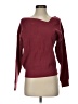 Line & Dot Burgundy Pullover Sweater Size XS - photo 1