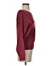 Line & Dot Burgundy Pullover Sweater Size XS - photo 4