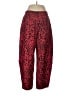 Ruti 100% Polyester Animal Print Red Casual Pants Size Lg (3) - photo 1
