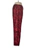 Ruti 100% Polyester Animal Print Red Casual Pants Size Lg (3) - photo 4