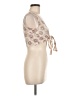 Shein Tan Sleeveless Blouse Size M - photo 4