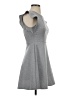 BCBGeneration Solid Gray Casual Dress Size 2 - photo 4