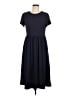 HOTOUCH Solid Blue Casual Dress Size M - photo 1
