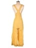 Rhythm. 100% Linen Solid Yellow Jumpsuit Size 6 - photo 2