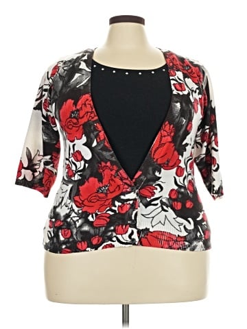 Cathy Daniels 3/4 Sleeve Top (view 1)