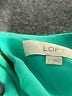 Ann Taylor LOFT 100% Polyester Green Sleeveless Top Size S - photo 7