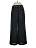 Ann Taylor LOFT 100% Polyester Polka Dots Black Casual Pants Size 0 - photo 2