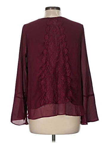 LC Lauren Conrad Long Sleeve Blouse (view 2)