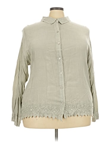 Solitaire Long Sleeve Blouse (view 1)