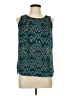 Mandy Evans Teal Sleeveless Blouse Size L (estimated) - photo 1