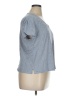 Delicates Stripes Blue Short Sleeve T-Shirt Size XL - photo 4
