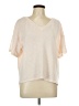 Unbranded 100% Polyester Ivory Short Sleeve T-Shirt Size L - photo 1