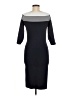 Gracia Graphic Black Cocktail Dress Size M - photo 2