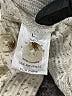 VICI Metallic Ivory 3/4 Sleeve Button-Down Shirt Size L - photo 8