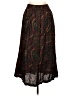 Assorted Brands 100% Rayon Paisley Black Casual Skirt Size 11 - photo 2