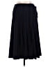 Unbranded 100% Polyester Solid Black Blue Formal Skirt Size L - photo 2