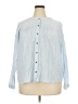 Falls Creek Blue Long Sleeve Blouse Size 2X - photo 1