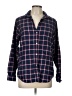 Grayson 100% Cotton Plaid Blue Long Sleeve Button-Down Shirt Size Lg (4) - photo 1