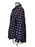 Grayson 100% Cotton Plaid Blue Long Sleeve Button-Down Shirt Size Lg (4) - photo 5