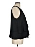 Elle 100% Polyester Black Sleeveless Blouse Size M - photo 4