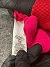 Van Heusen Hearts Pink Long Sleeve Button-Down Shirt Size M - photo 8