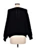 Unbranded 100% Acrylic Solid Black Pullover Sweater Size M - photo 2
