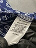 Express 100% Polyester Paisley Blue Long Sleeve Blouse Size S - photo 8