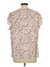 Shein Curve Ivory Short Sleeve Blouse Size 12 Plus (0) - photo 2