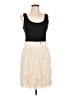 BCBGMAXAZRIA 100% Silk Ivory Cocktail Dress Size 12 - photo 1
