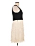 BCBGMAXAZRIA 100% Silk Ivory Cocktail Dress Size 12 - photo 4