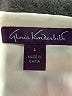 Gloria Vanderbilt 100% Polyester Ivory Long Sleeve Blouse Size L - photo 7
